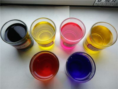 Basic dye liquid
